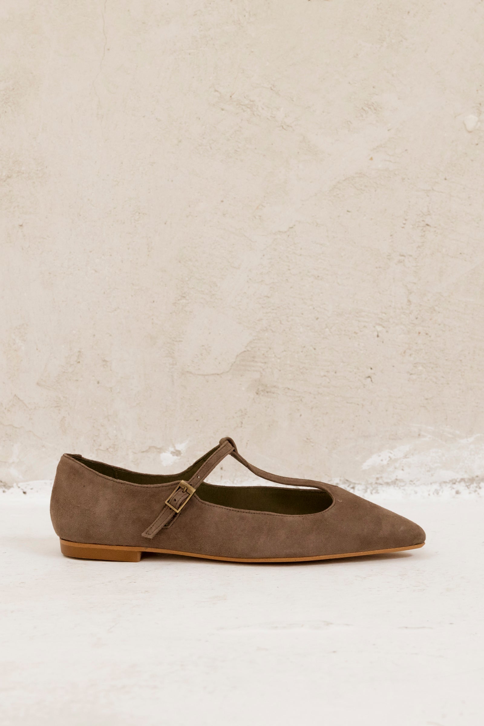 Cata Suede Taupe