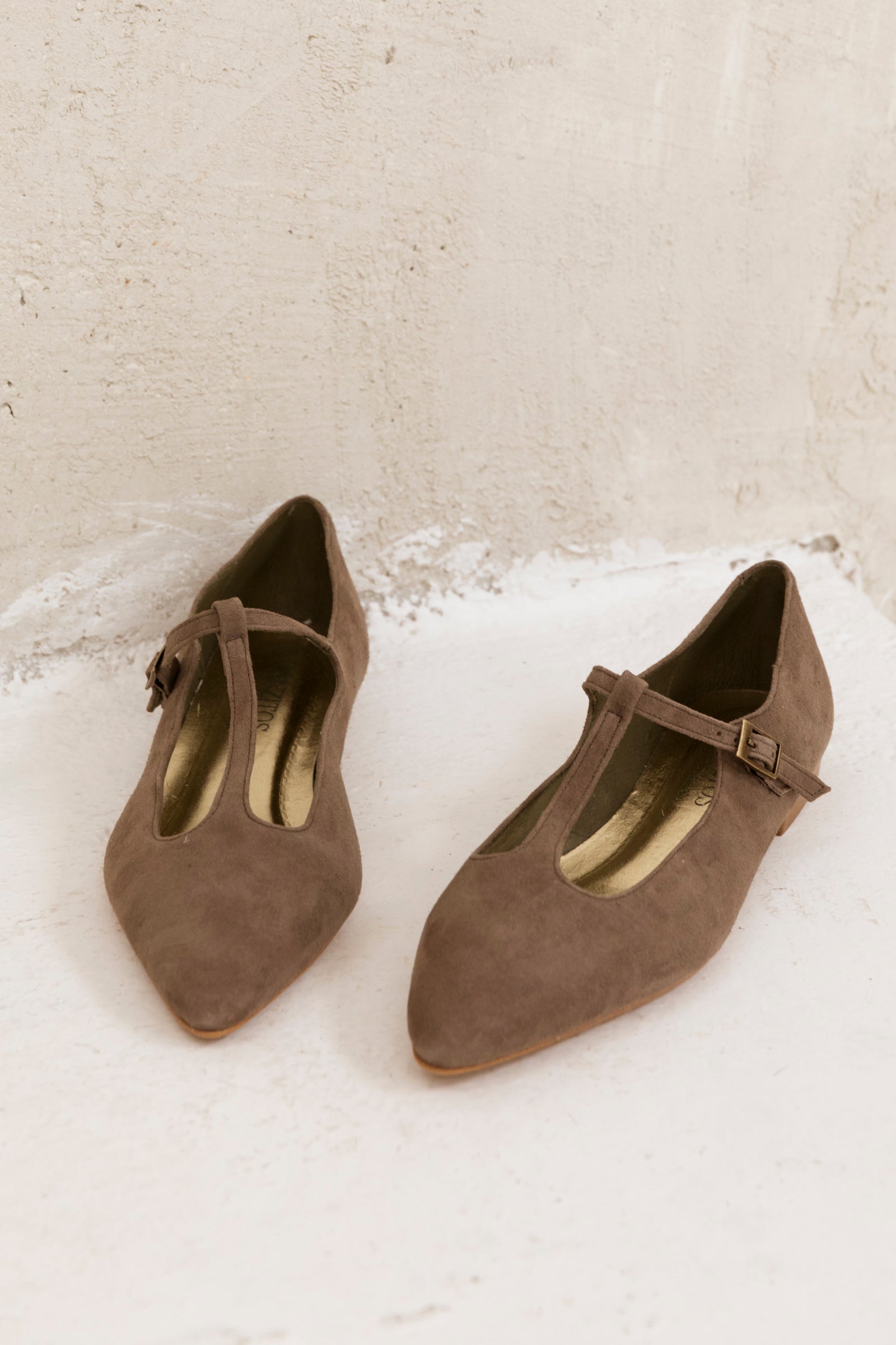 Cata Suede Taupe