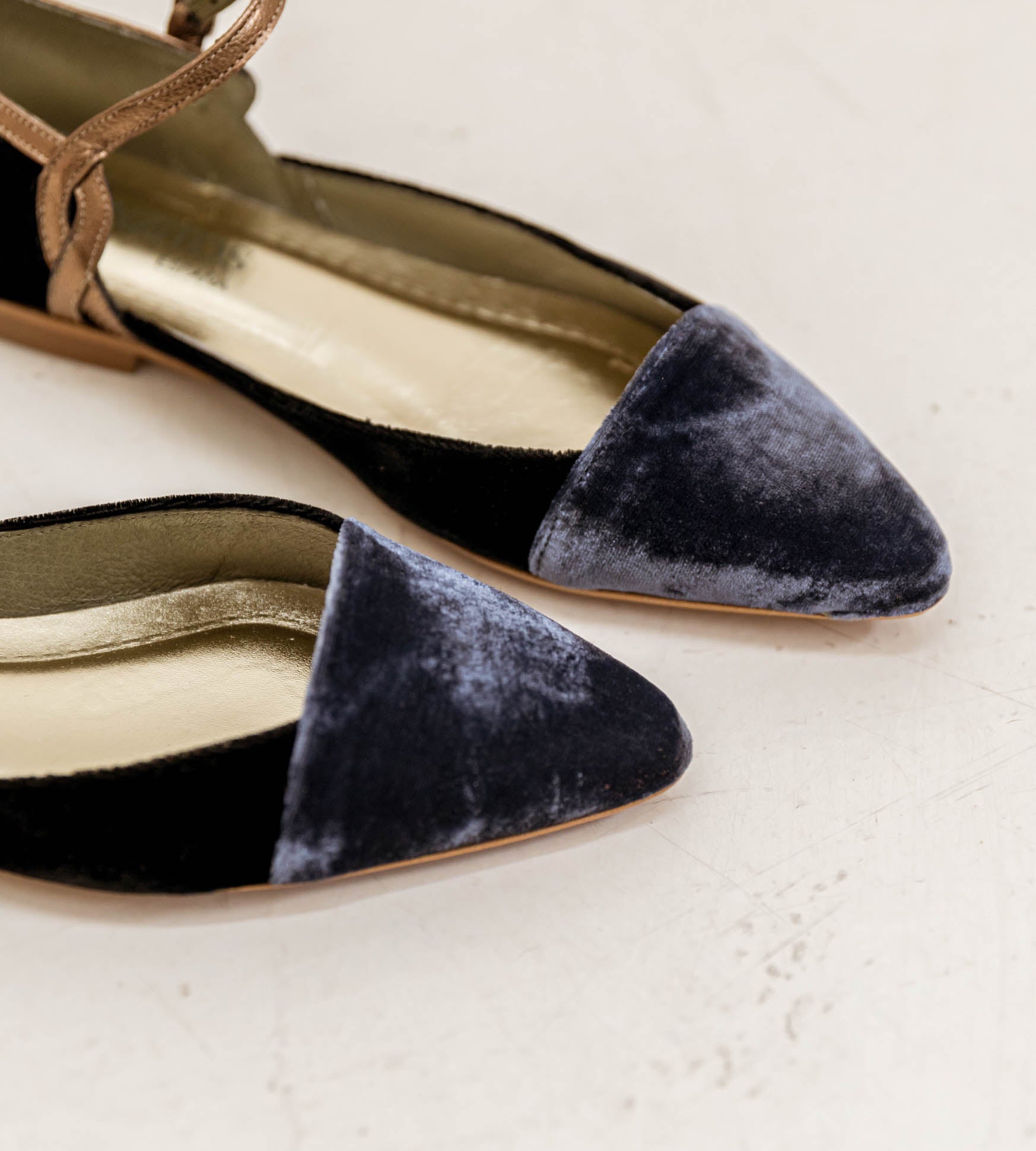 Eva Terciopelo Indigo