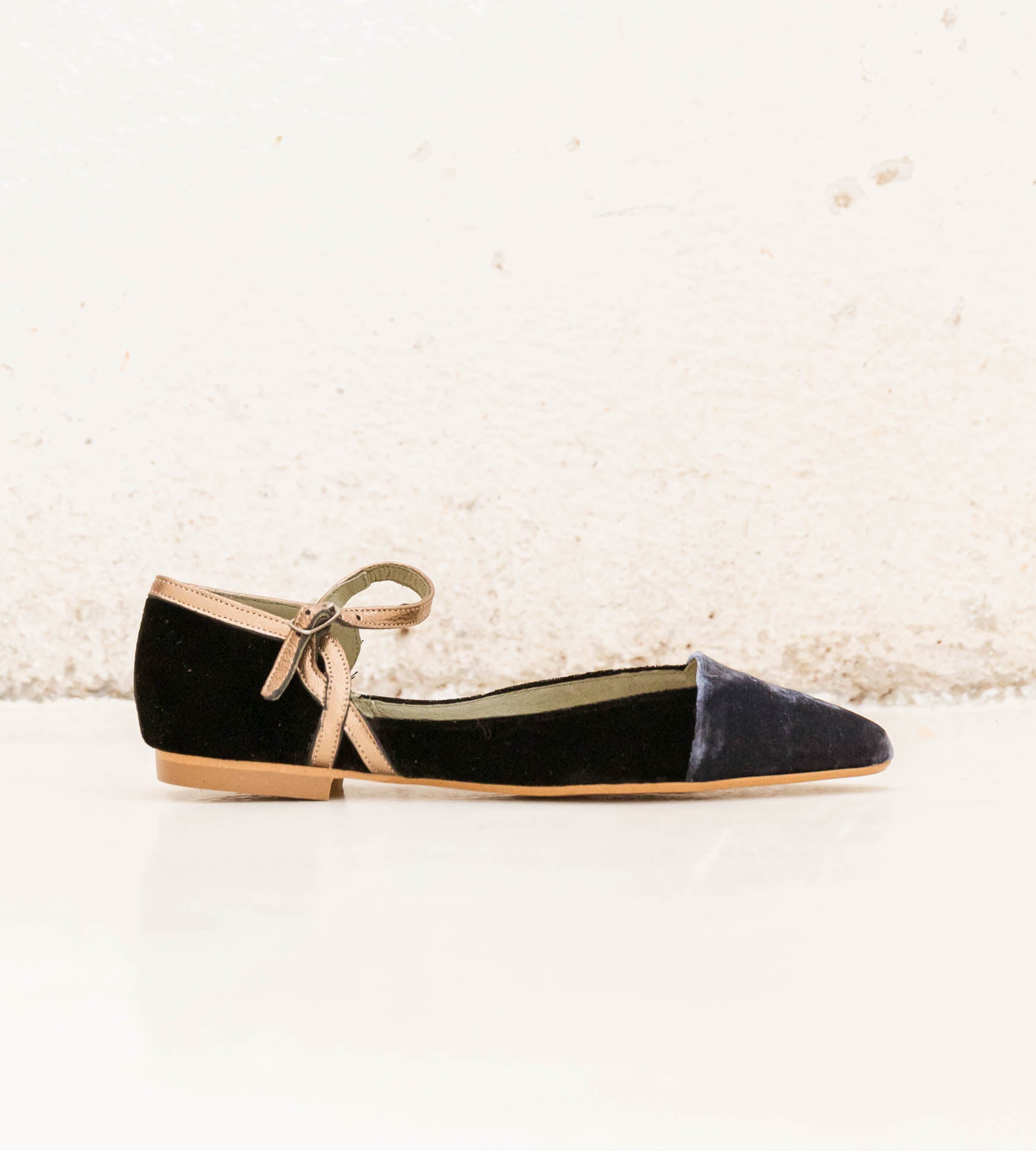 Eva Terciopelo Indigo
