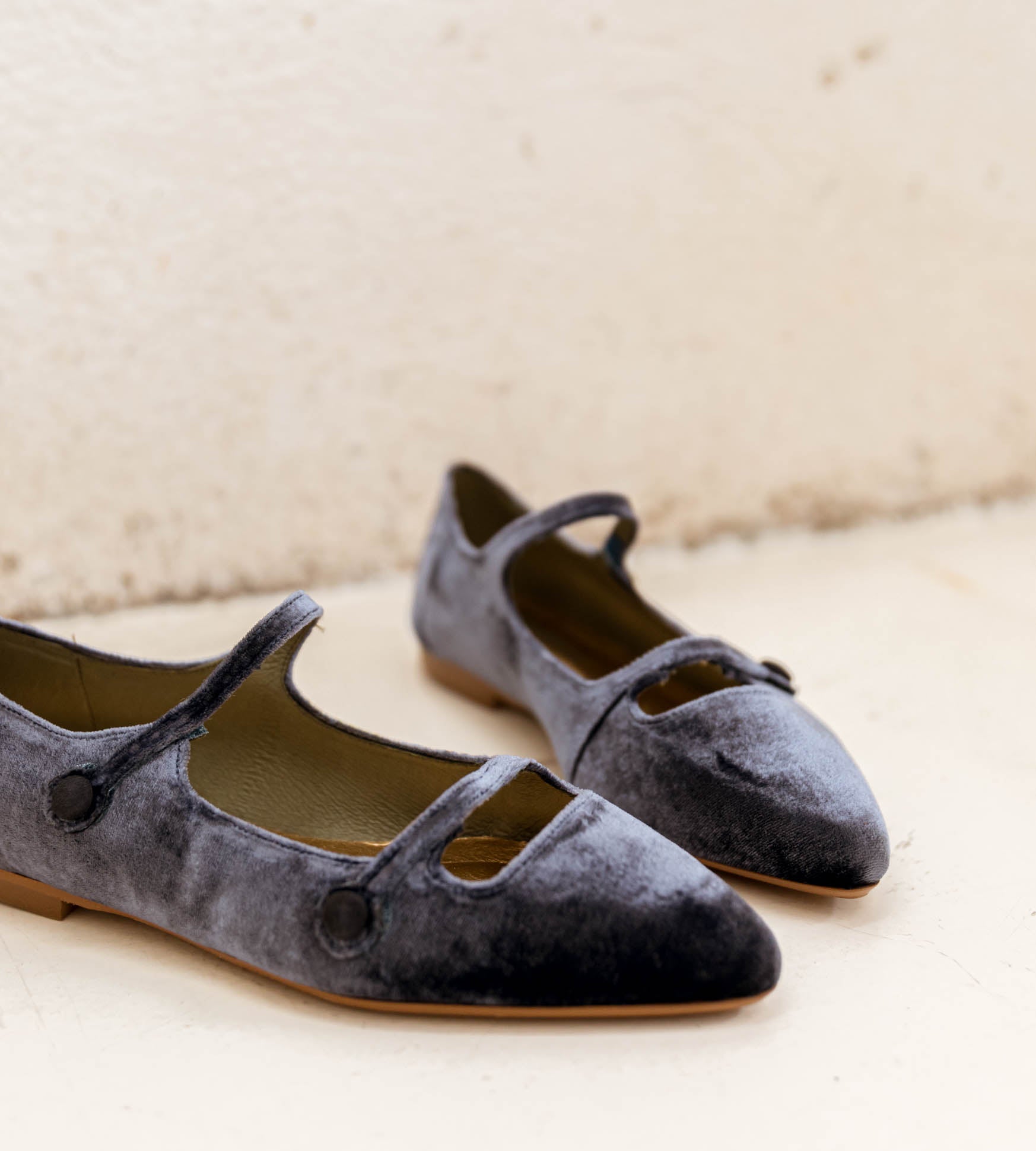 Dora Terciopelo Indigo