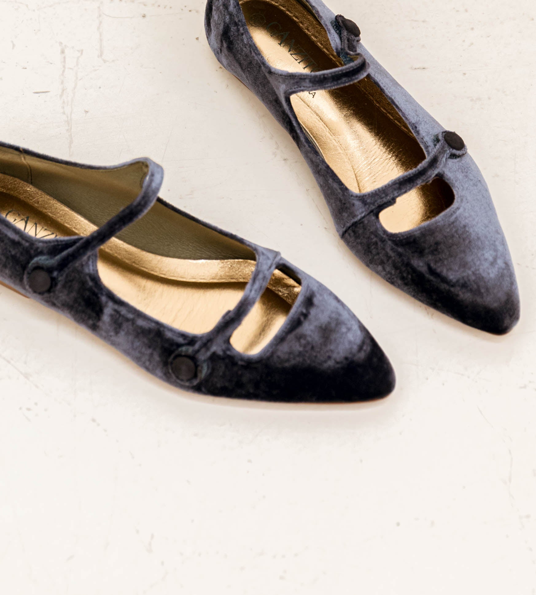 Dora Terciopelo Indigo