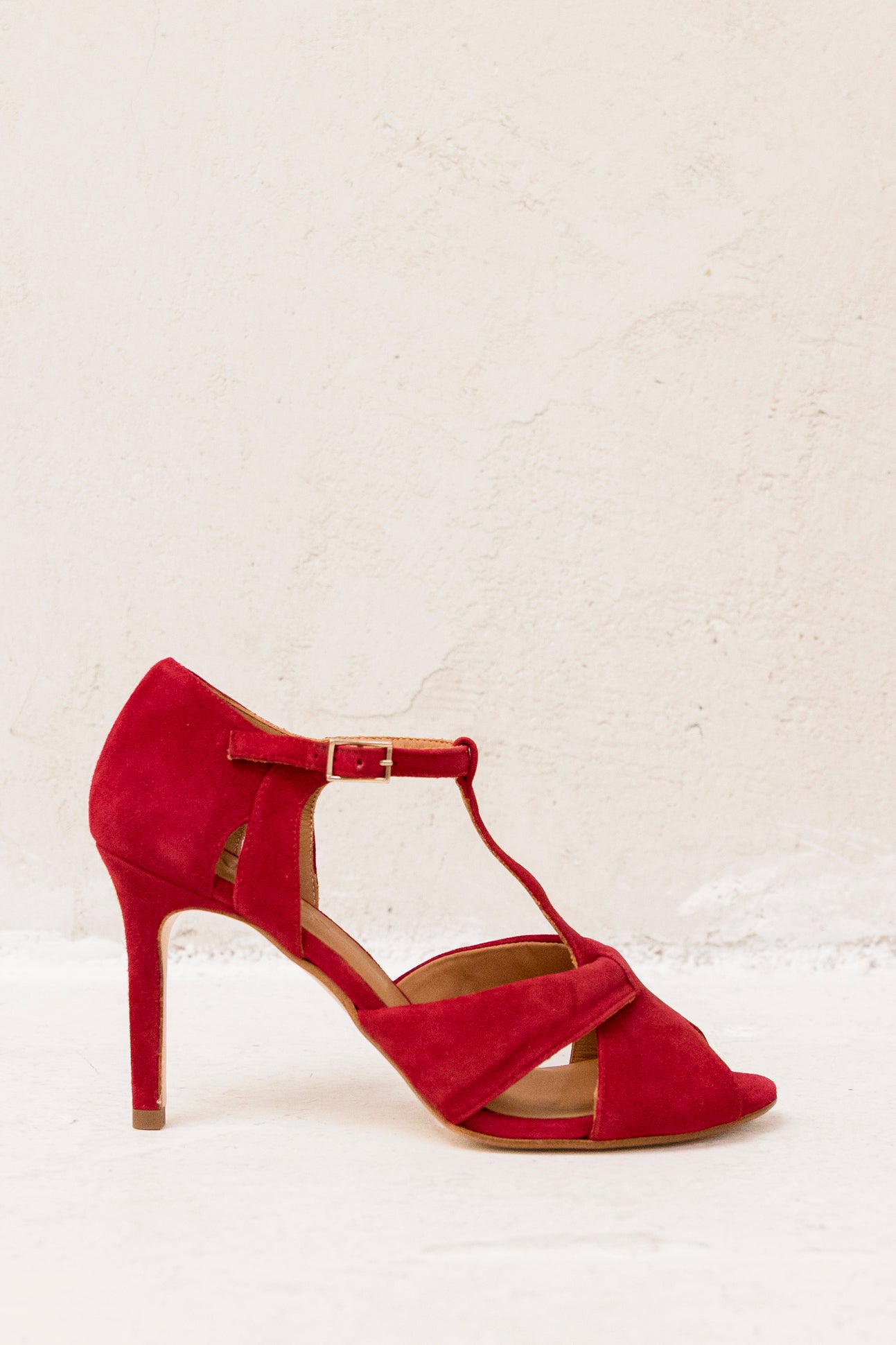 Candela Red Suede