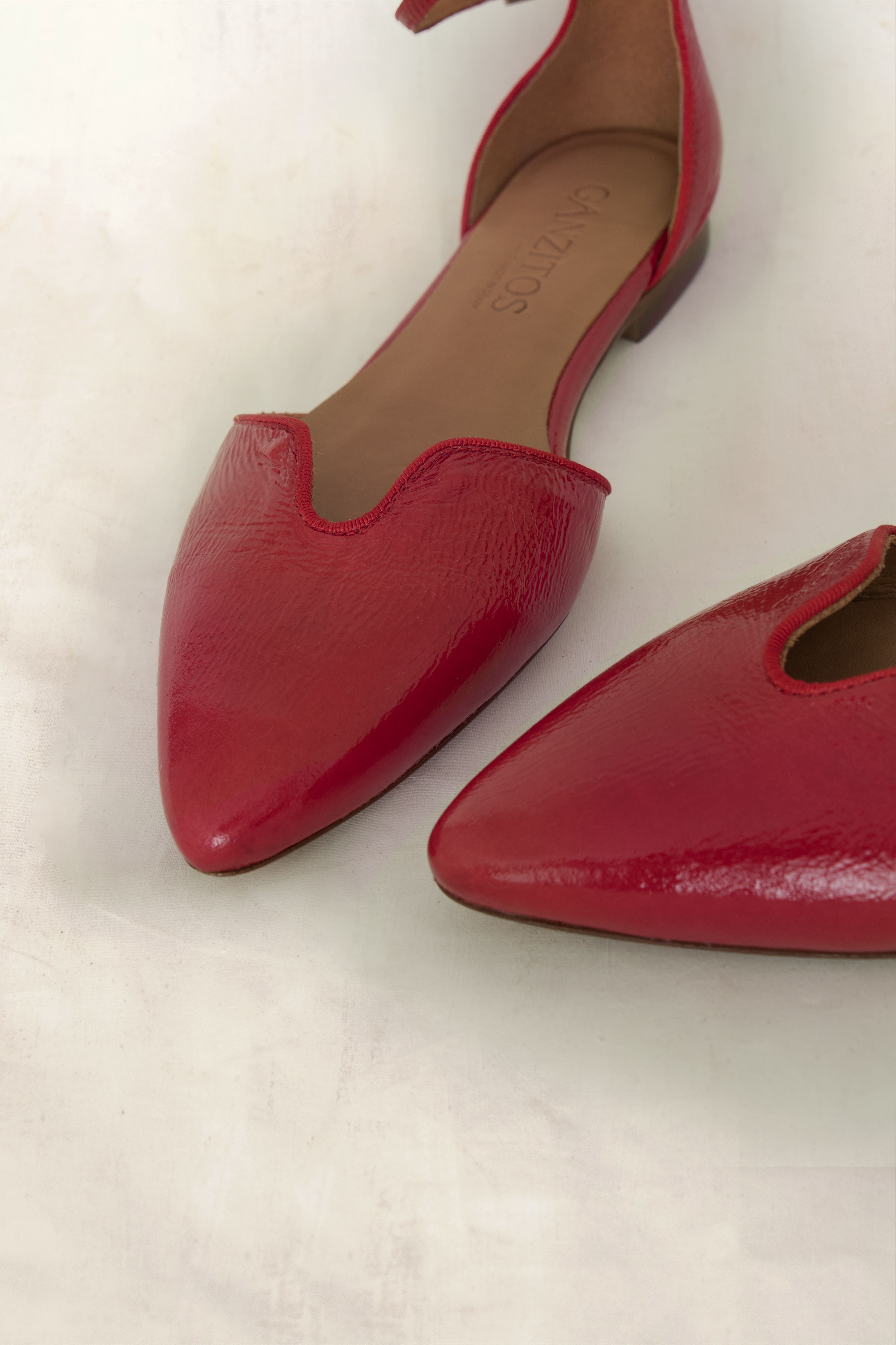 Uria Poppy Patent leather