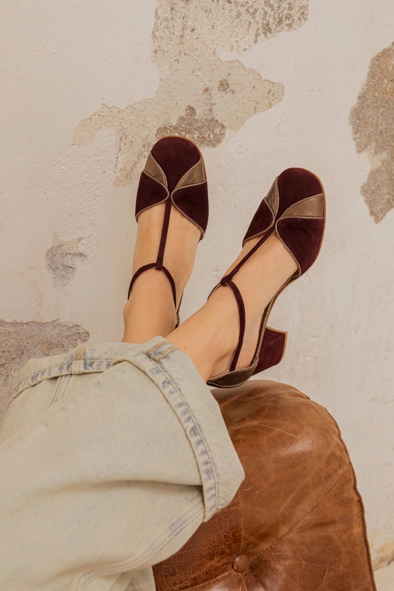 Monica Grappe Suede