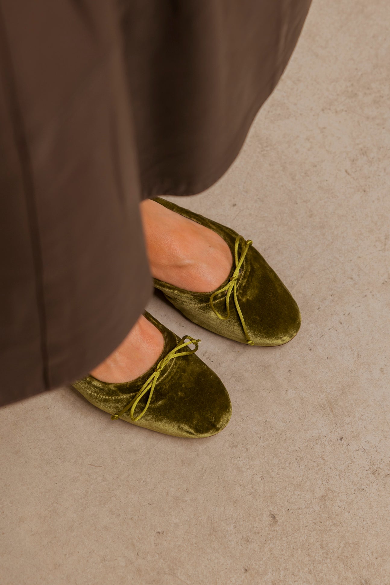 Rania Velvet Terracotta