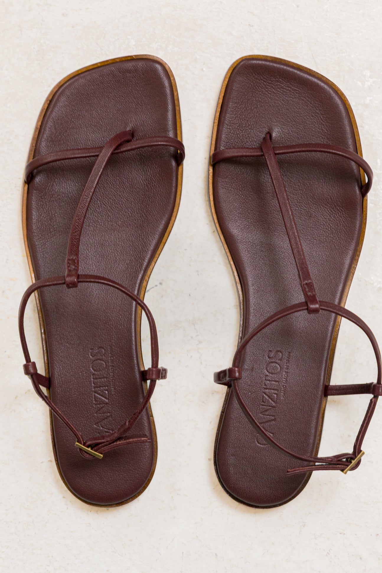 Palmira Burgundy Leather