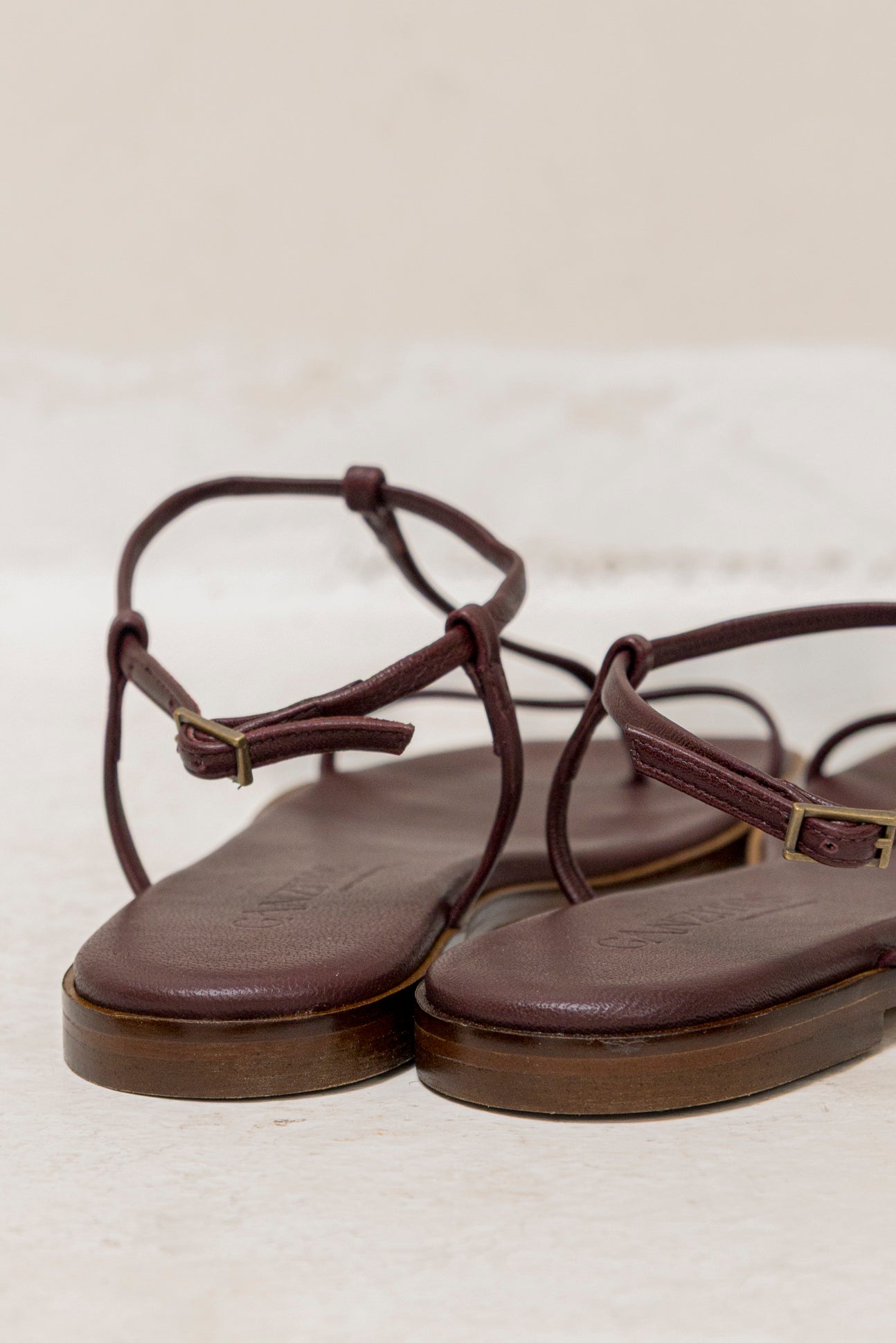 Palmira Burgundy Leather