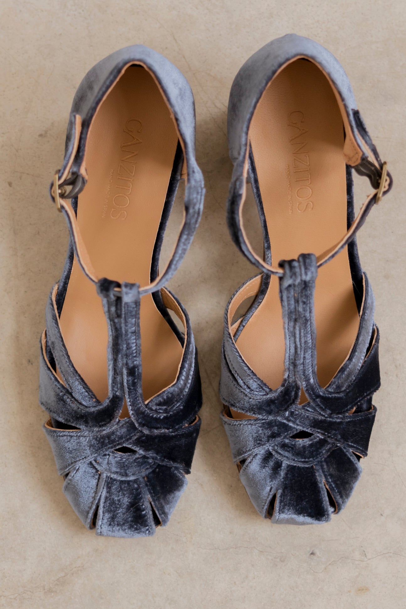 Roberta Velvet Indigo