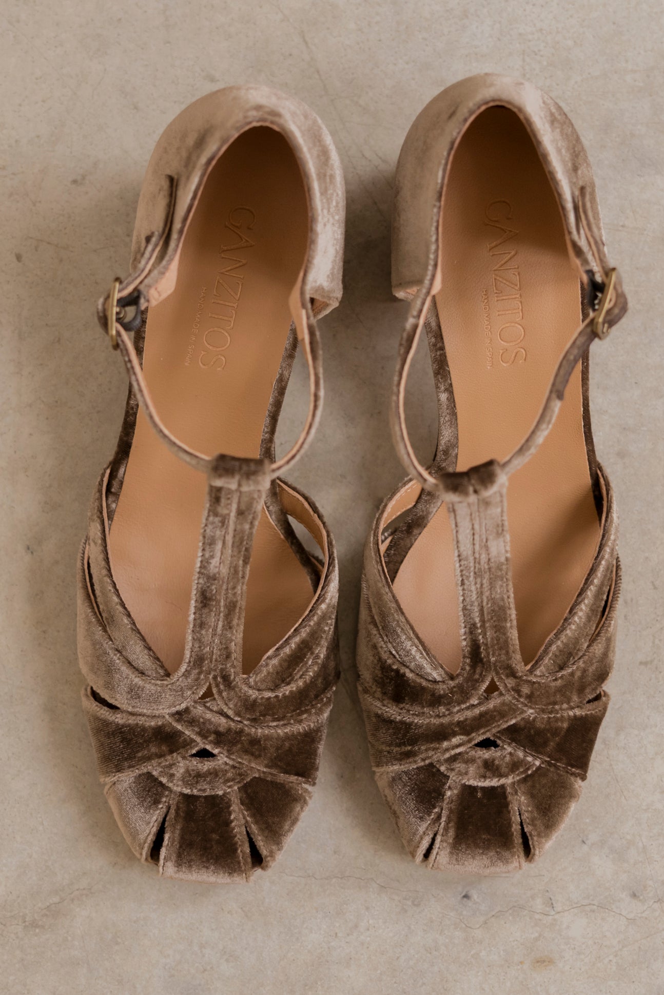 Roberta Velvet Marron