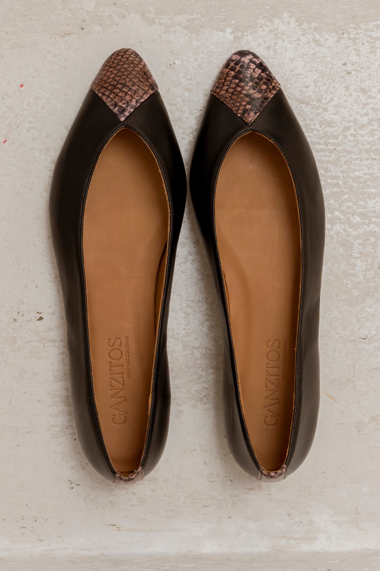 Elvira Black Leather