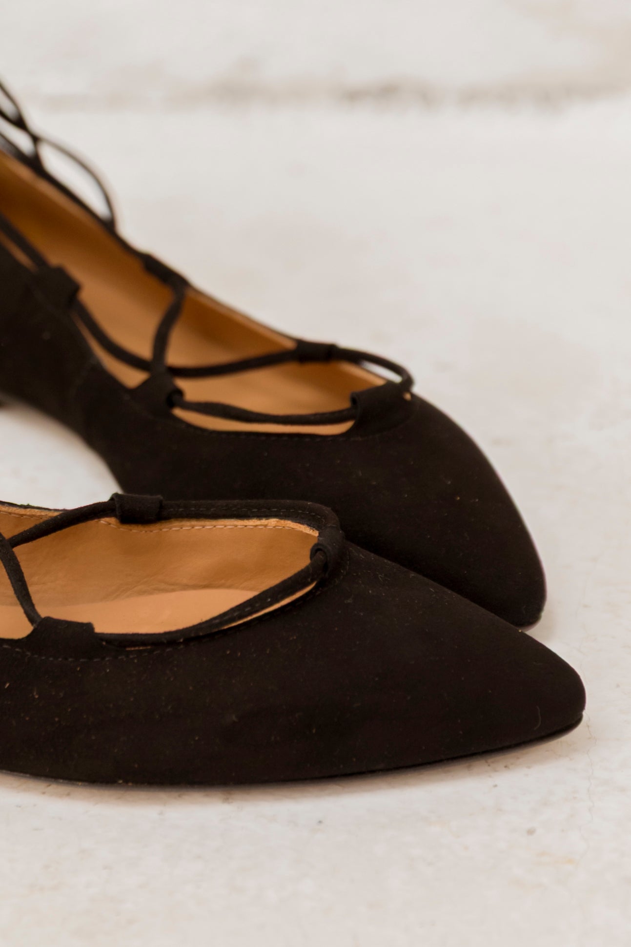 Penelope Black Suede