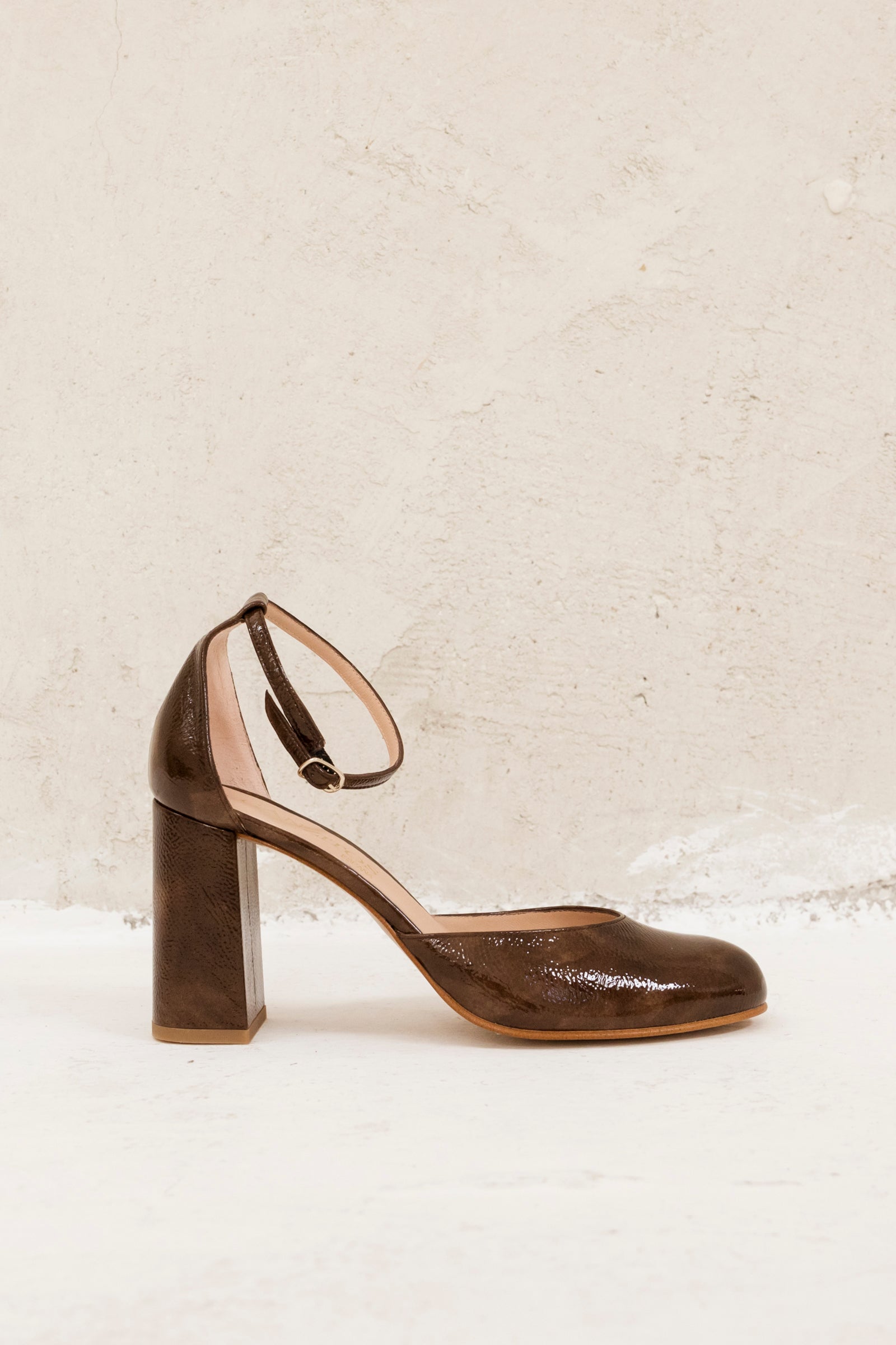 Alexia Patent Leather Brown 72212