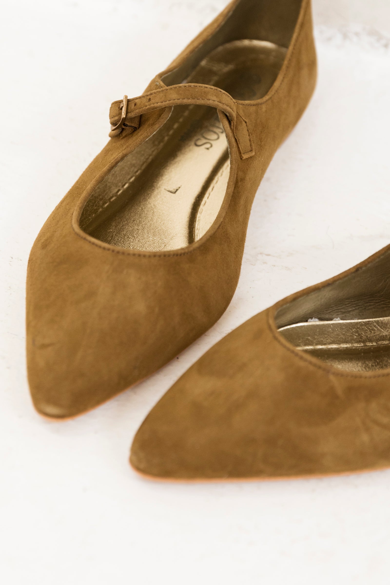 Emilia Suede Olive