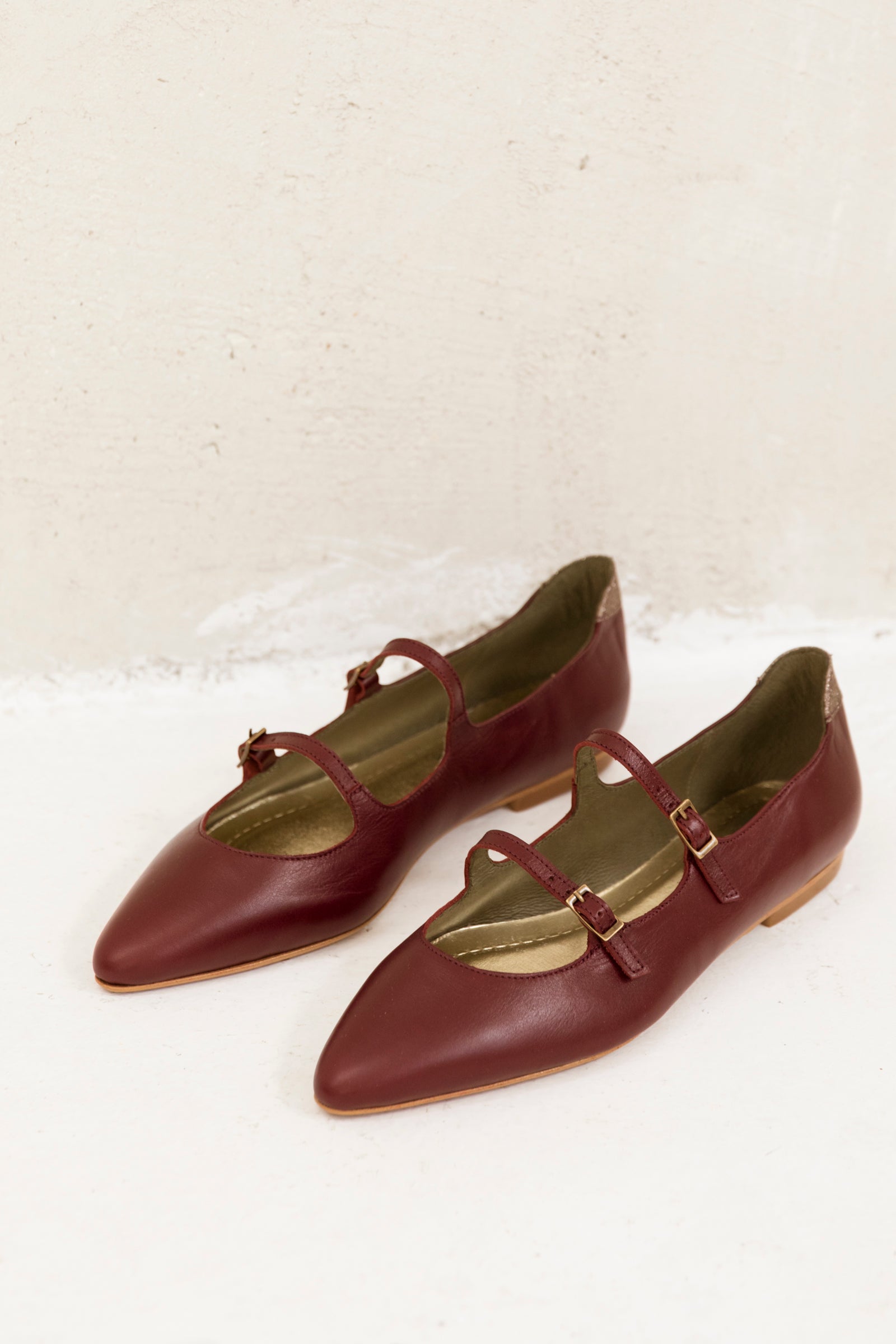 Isabella Burgundy Leather (Outlet)