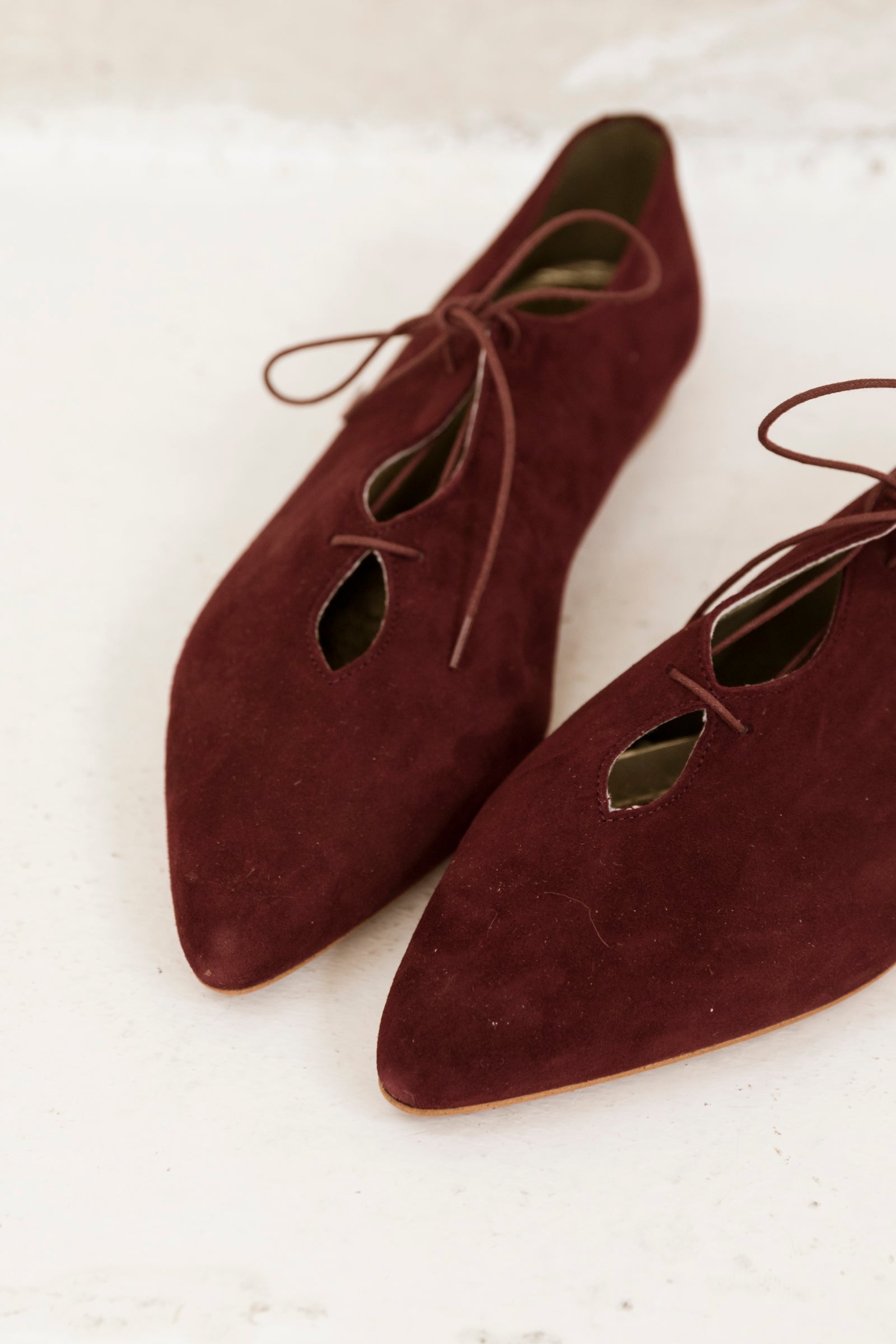 Matisse Suede Cabernet