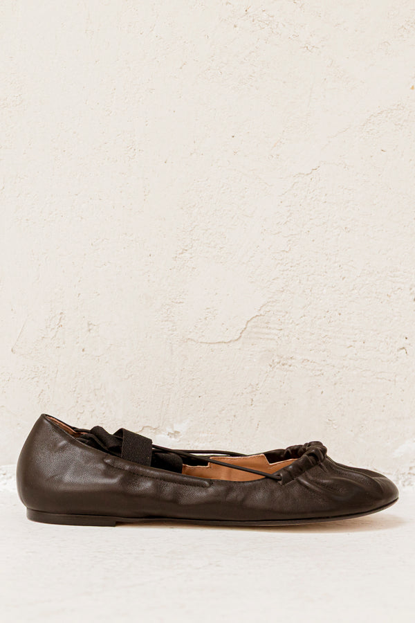 Elia Black Leather