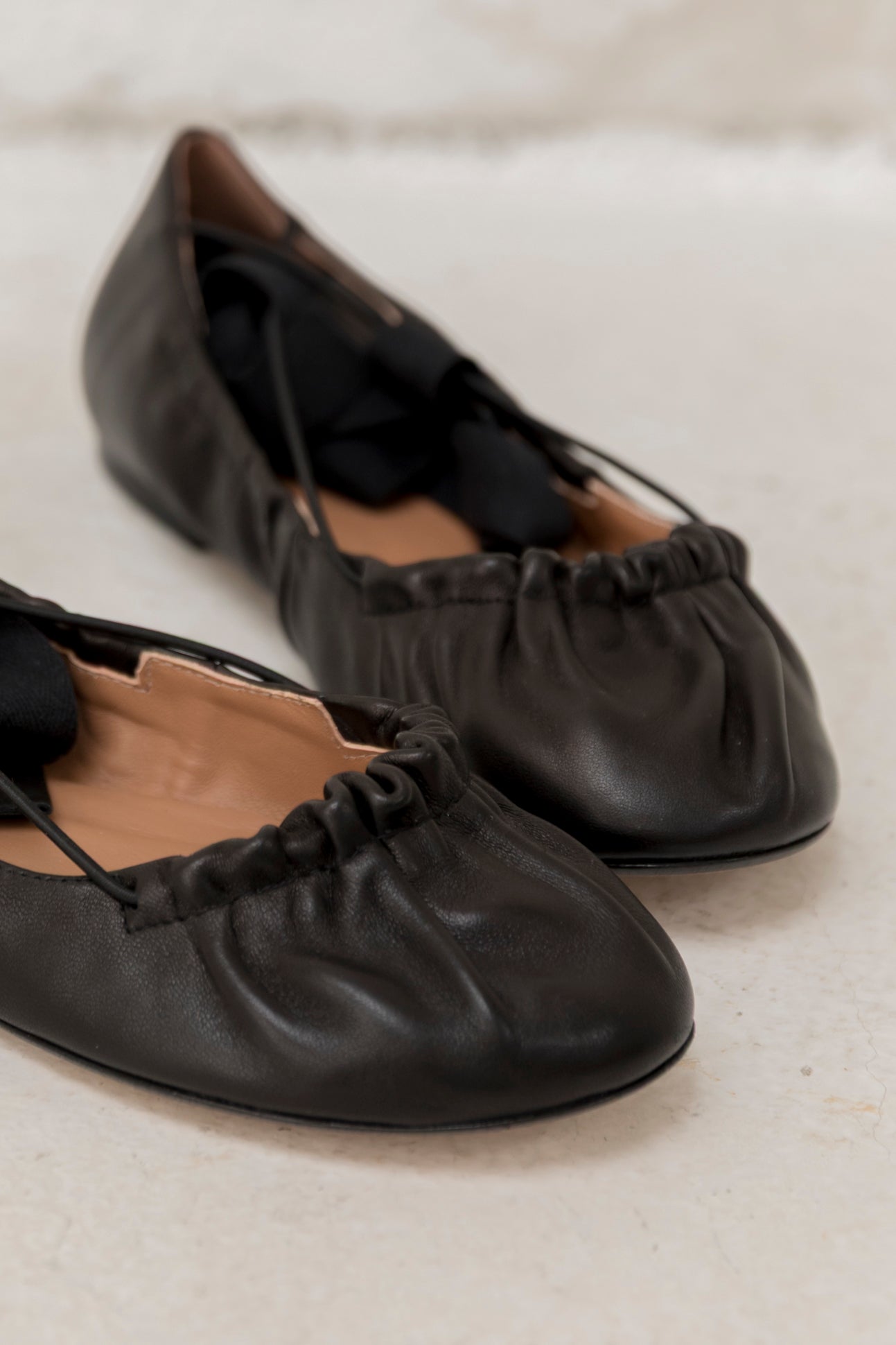 Elia Black Leather