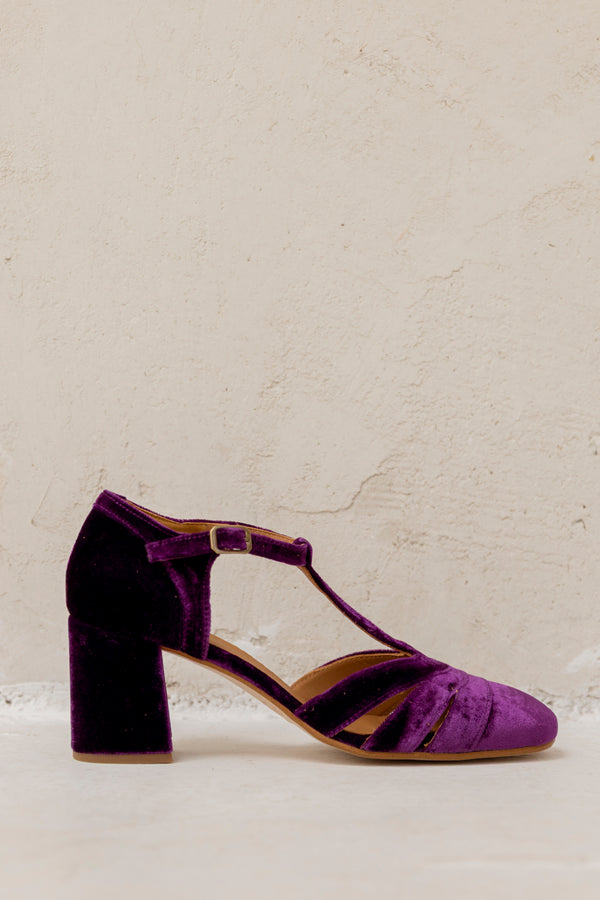 Aitana Terciopelo Magenta