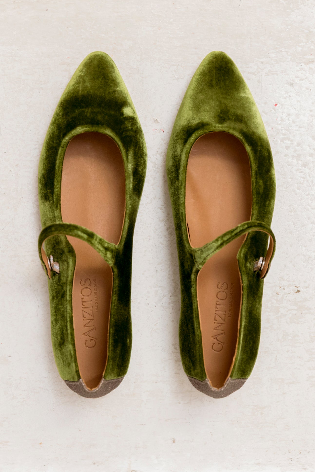 Dana Khaki Velvet 