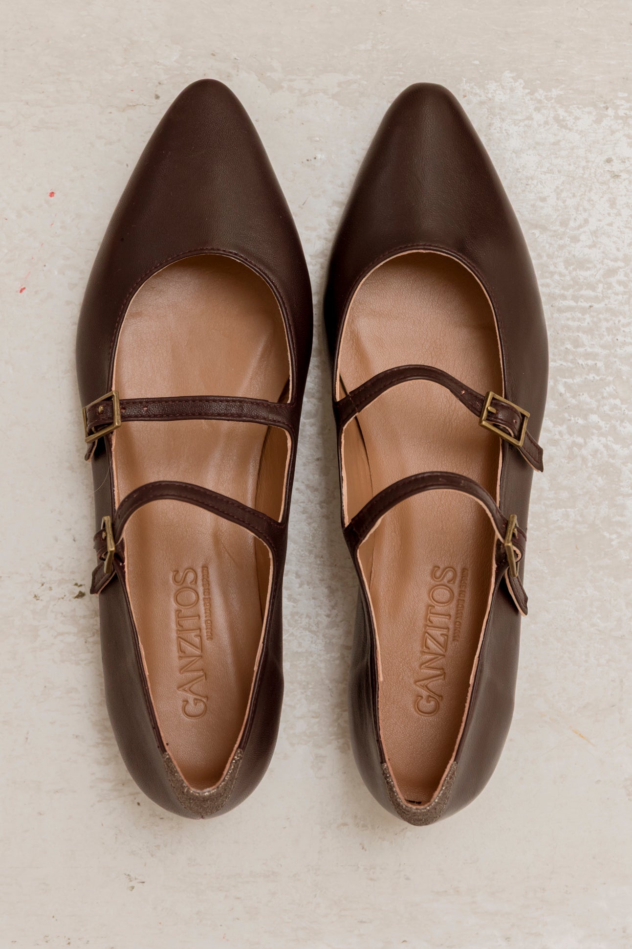 Isabella Burgundy Leather