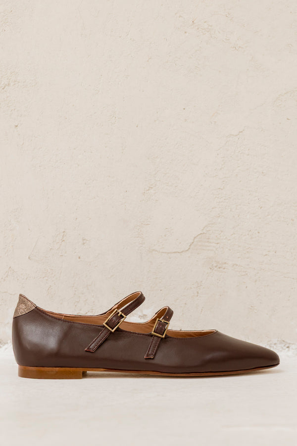 Isabella Burgundy Leather