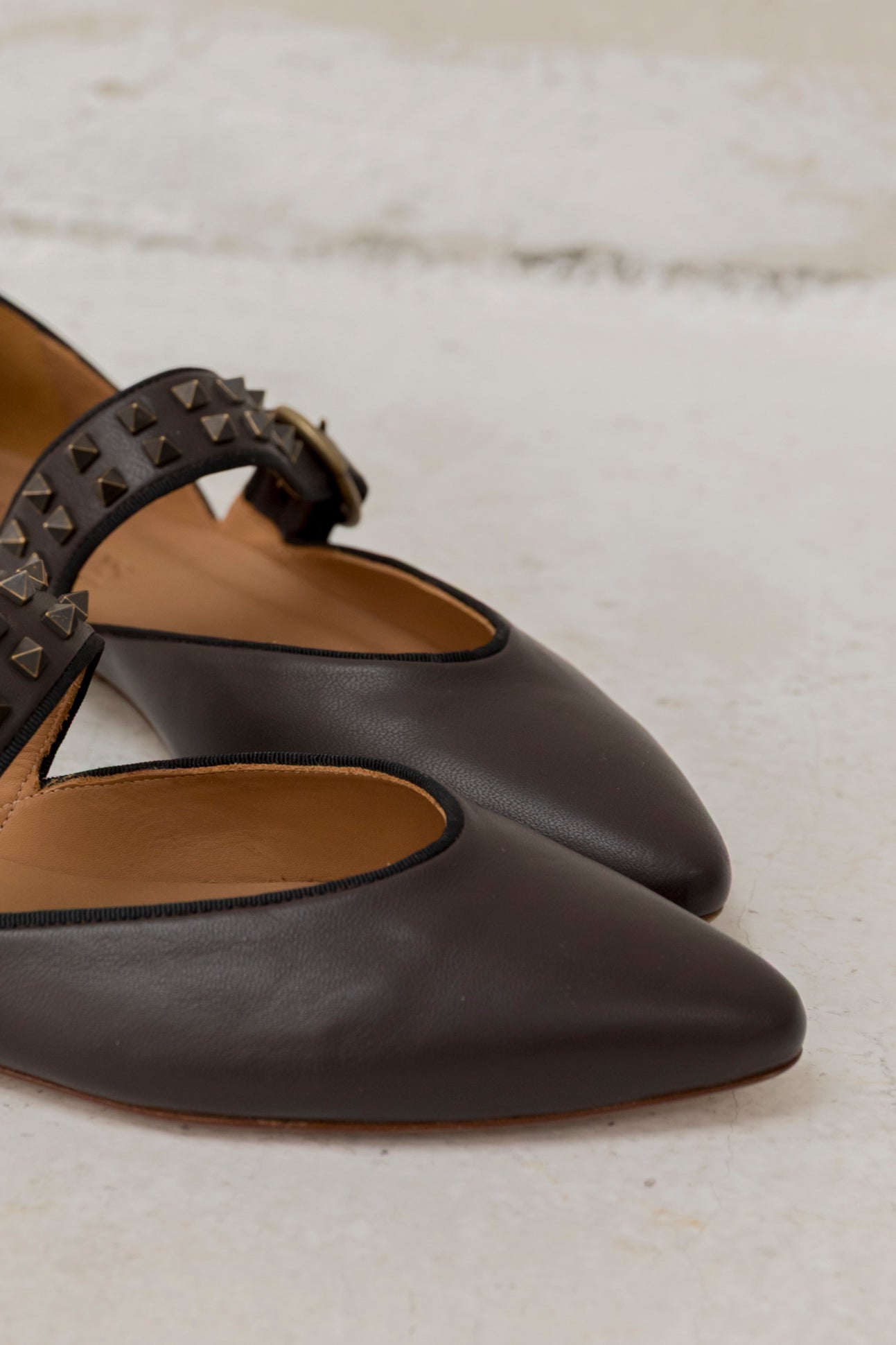 Sabrina Mahogany Leather
