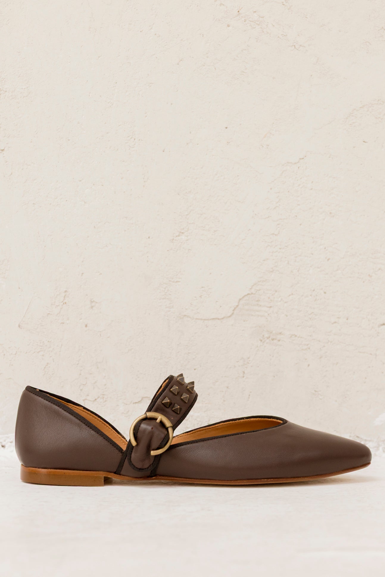 Sabrina Mahogany Leather