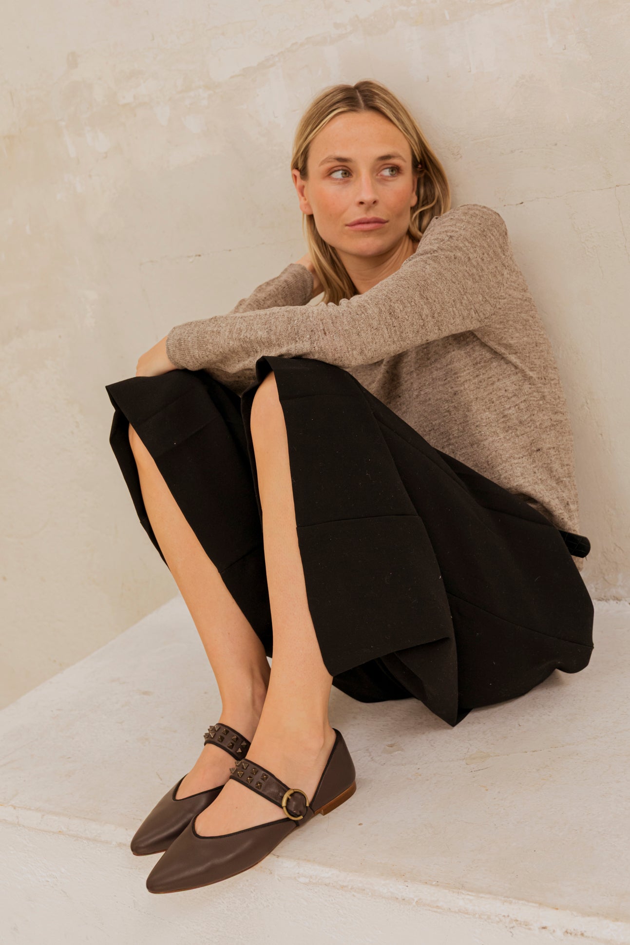 Sabrina Mahogany Leather