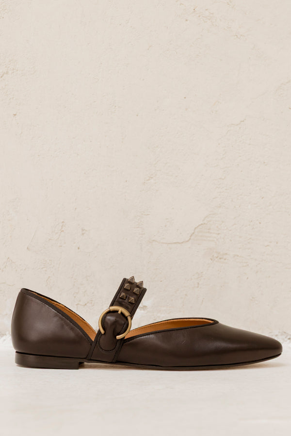 Sabrina Black Leather