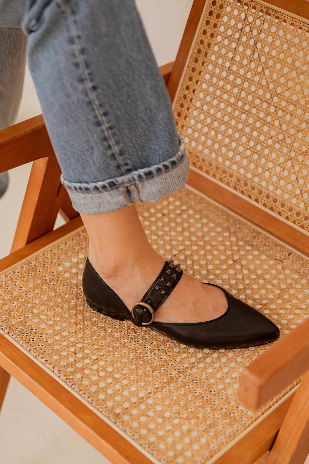 Sabrina Black Leather