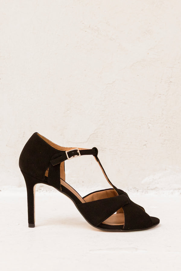 Candela Black Suede