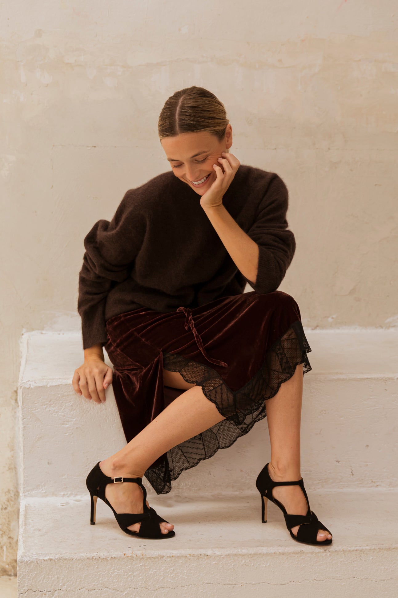 Candela Black Suede