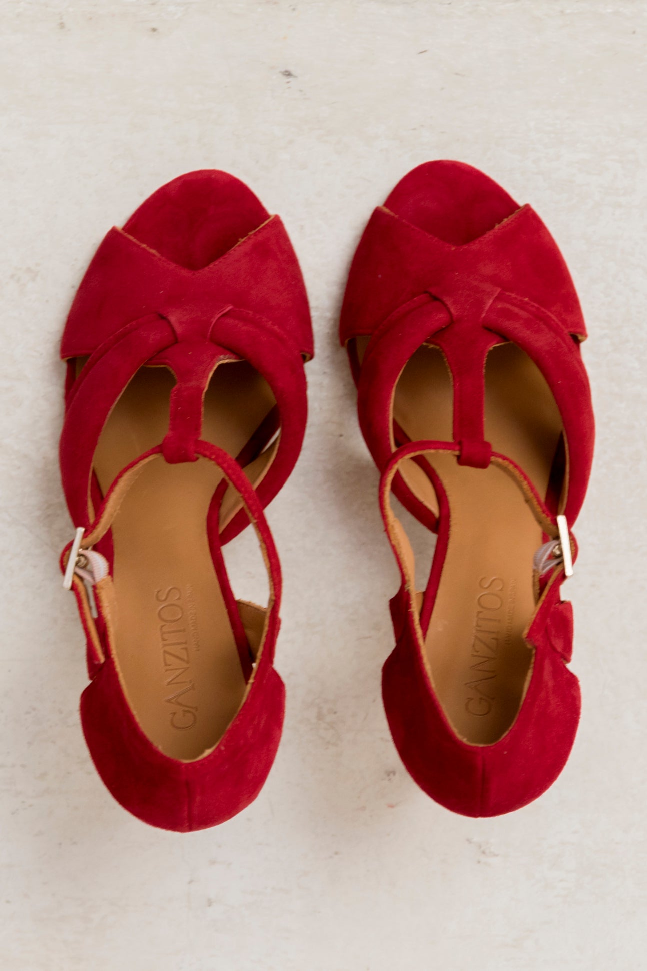 Candela Red Suede