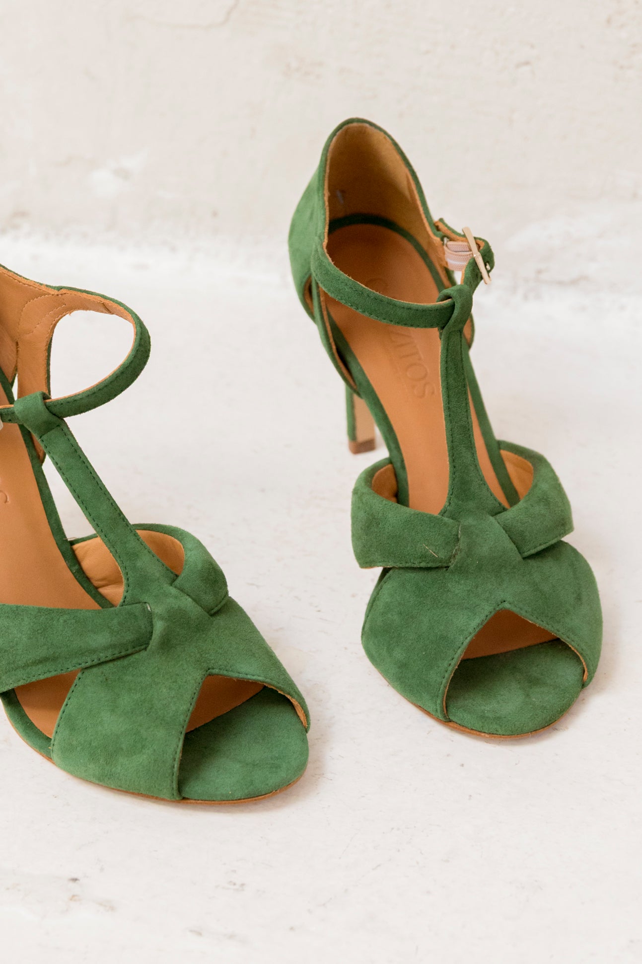 Candela Green Suede 