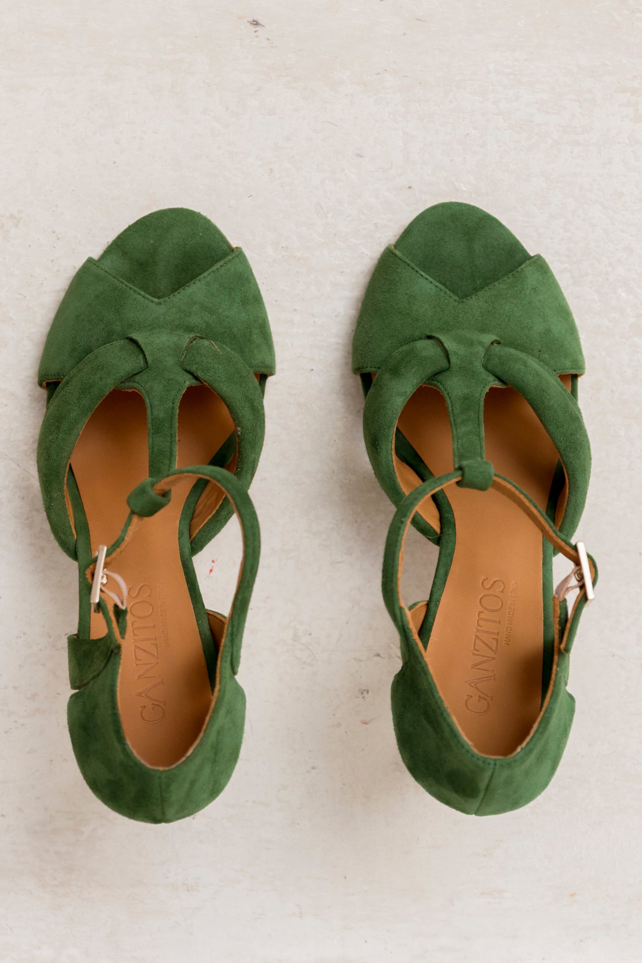 Candela Green Suede 