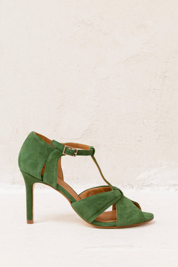 Candela Green Suede 