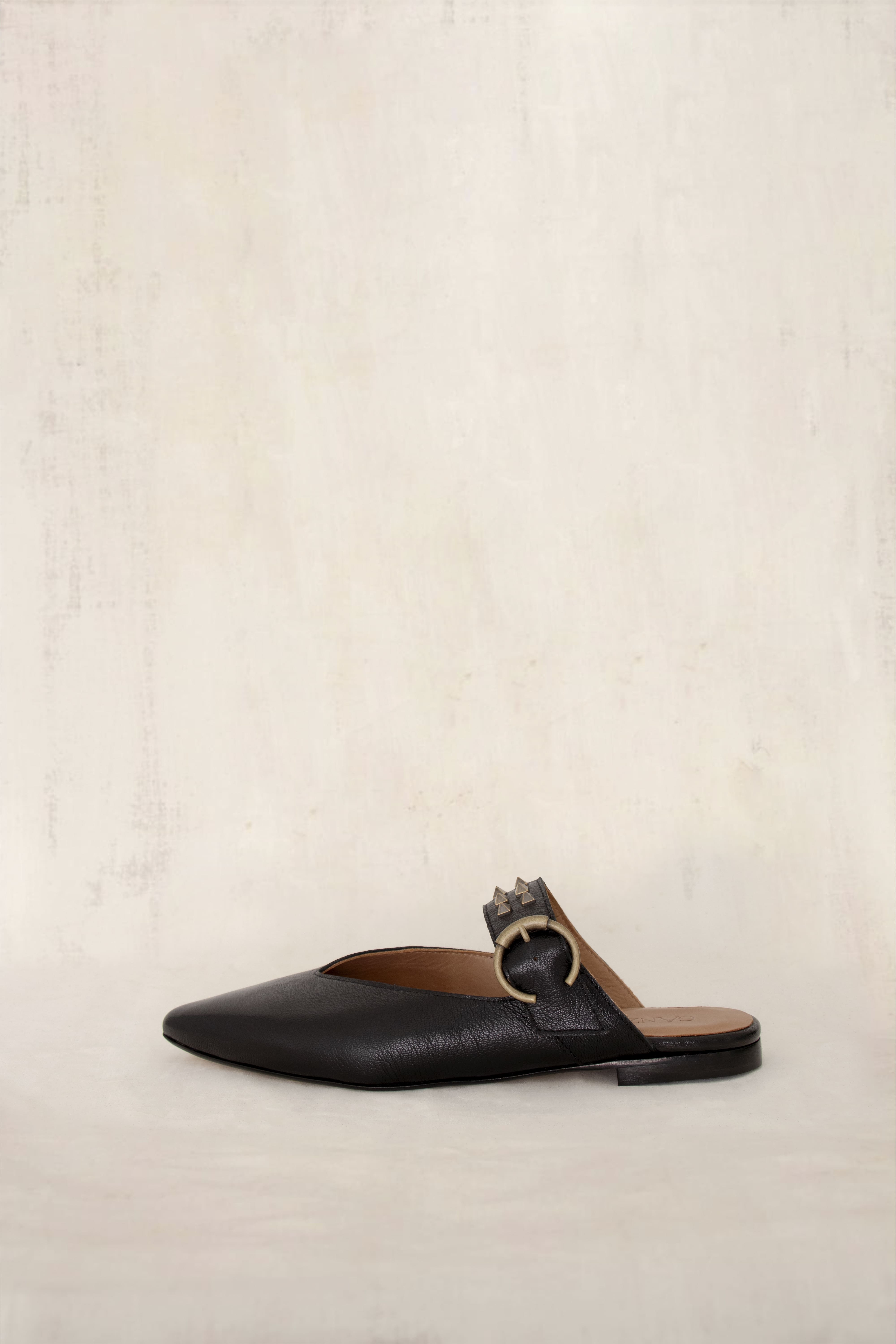 Allegra Black Leather