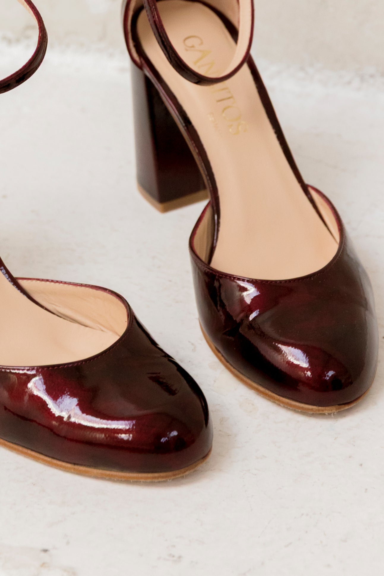 Alexia Burgundy Patent Leather 68821