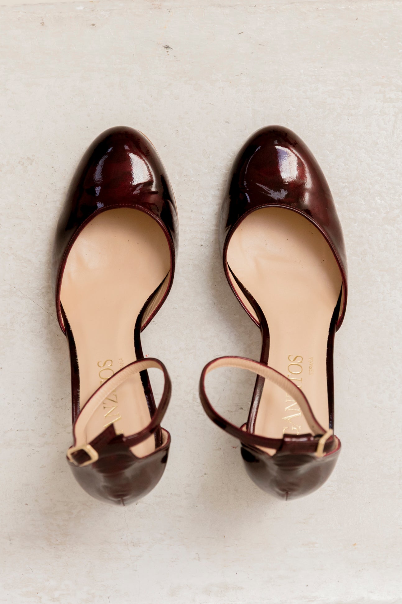 Alexia Burgundy Patent Leather 68821