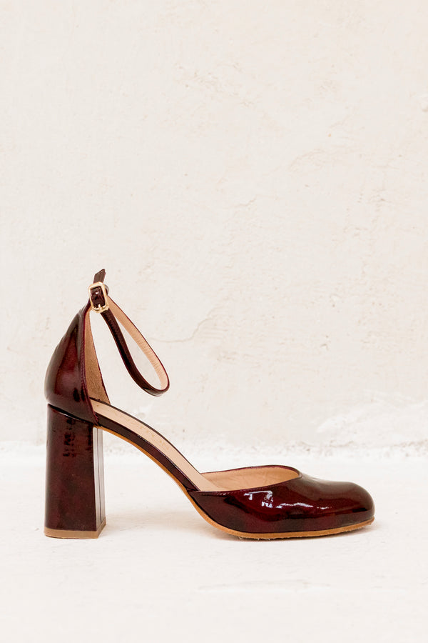 Alexia Burgundy Patent Leather 68821
