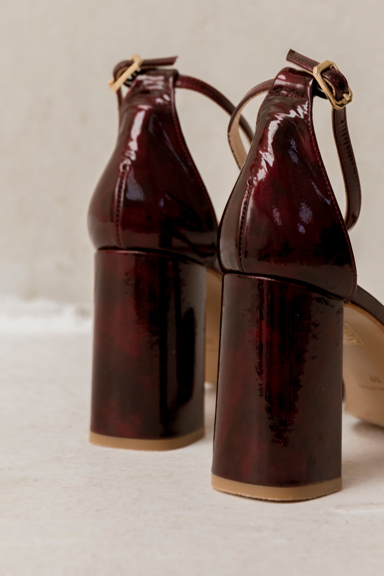 Alexia Burgundy Patent Leather 68821