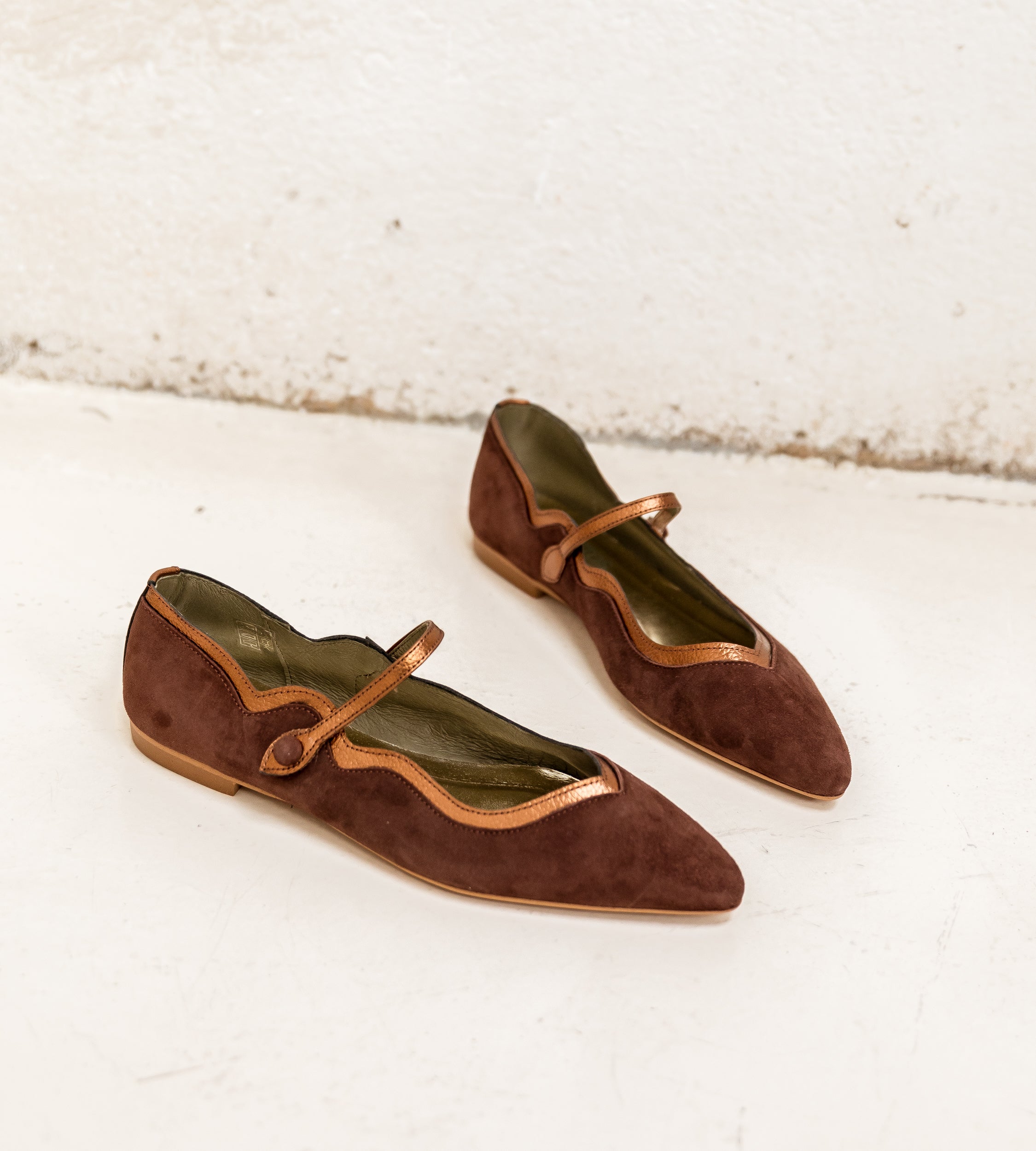 Paulina Suede Mahogany (OUTLET)