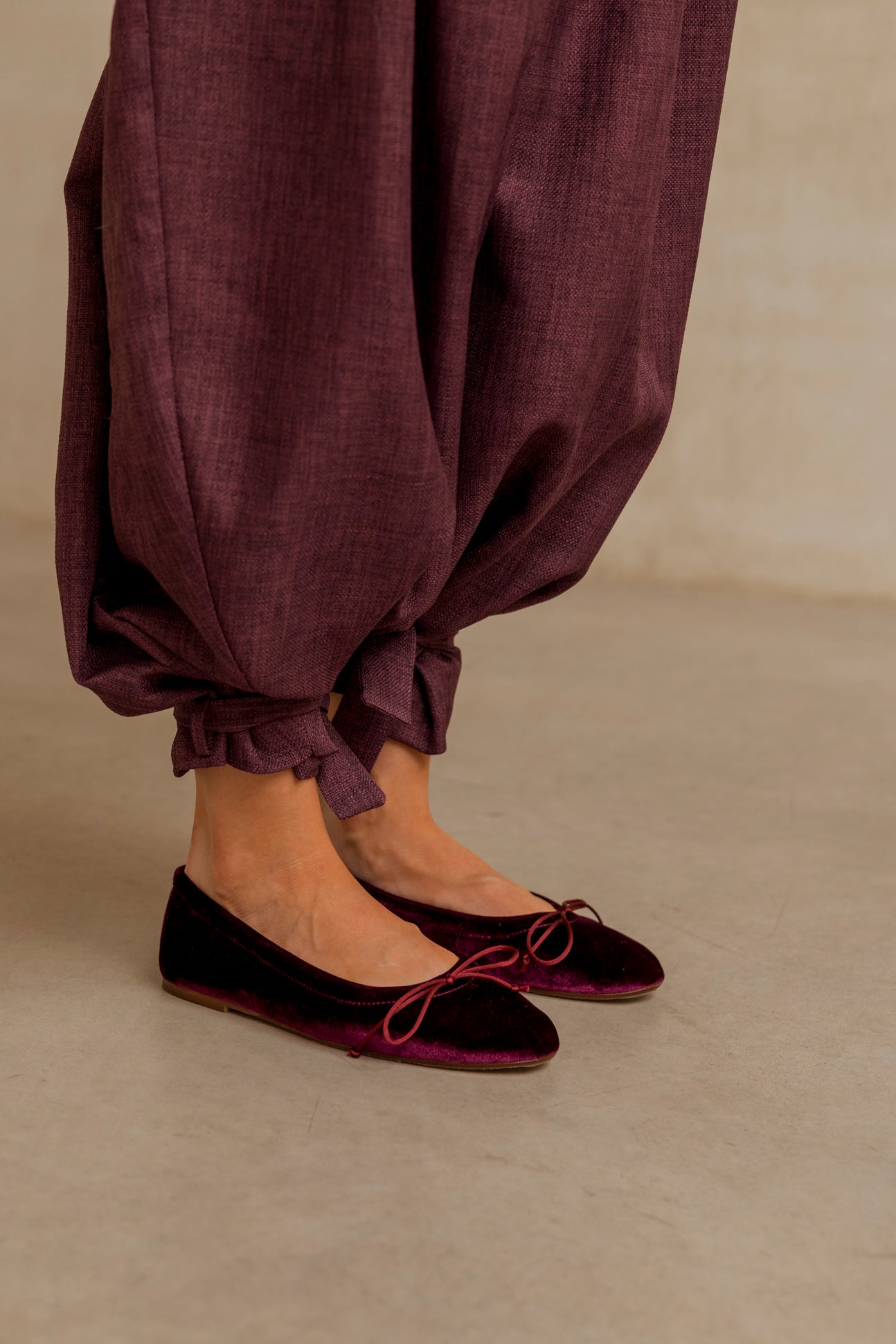 Rania Bordeaux Velvet