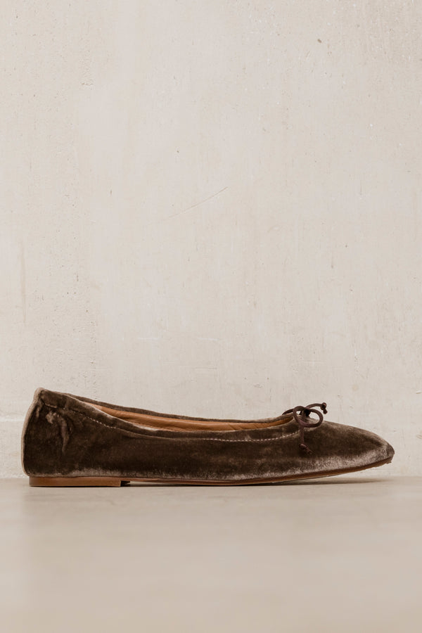 Rania Brown Velvet