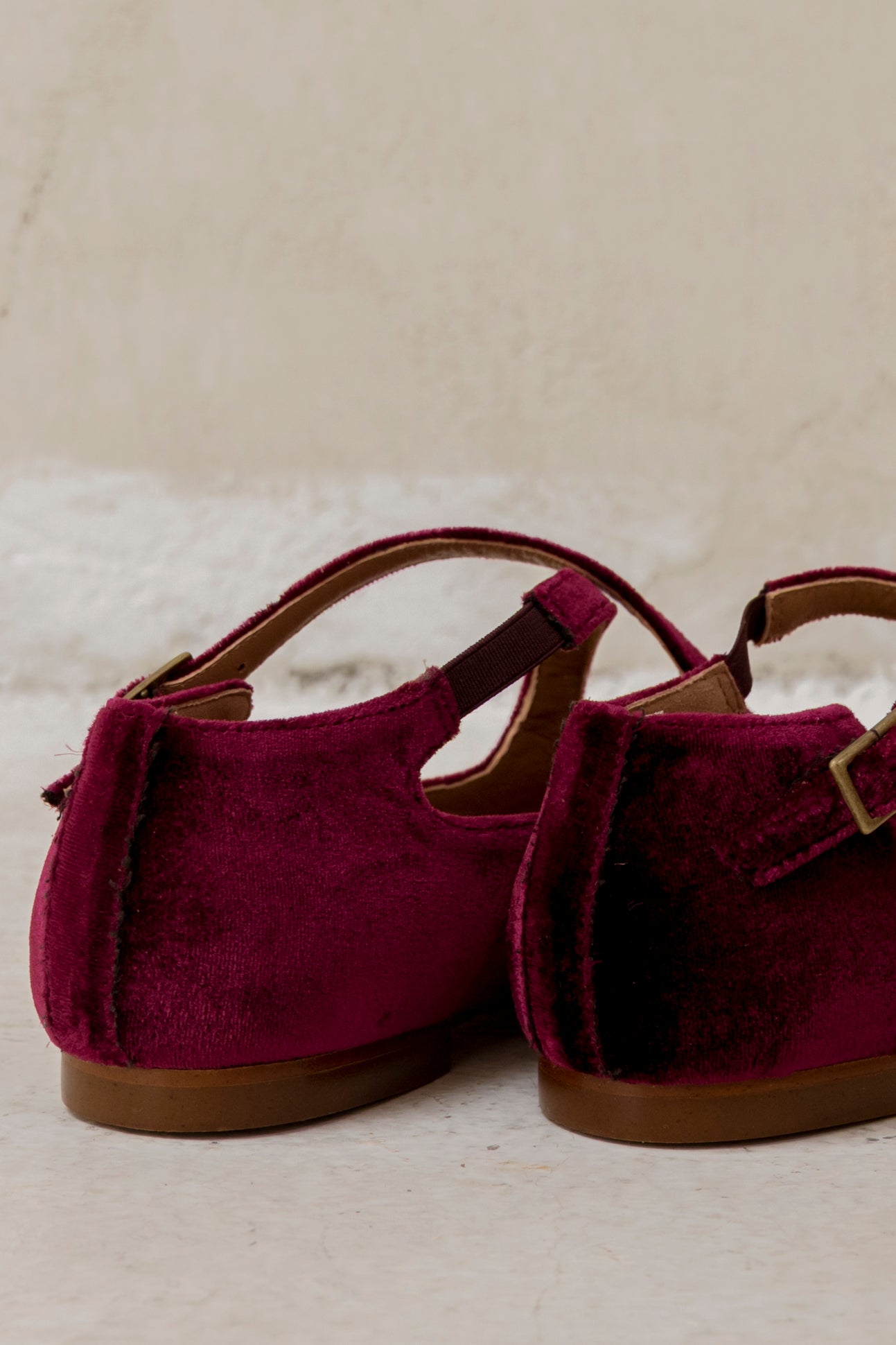 Ana Burgundy Velvet 