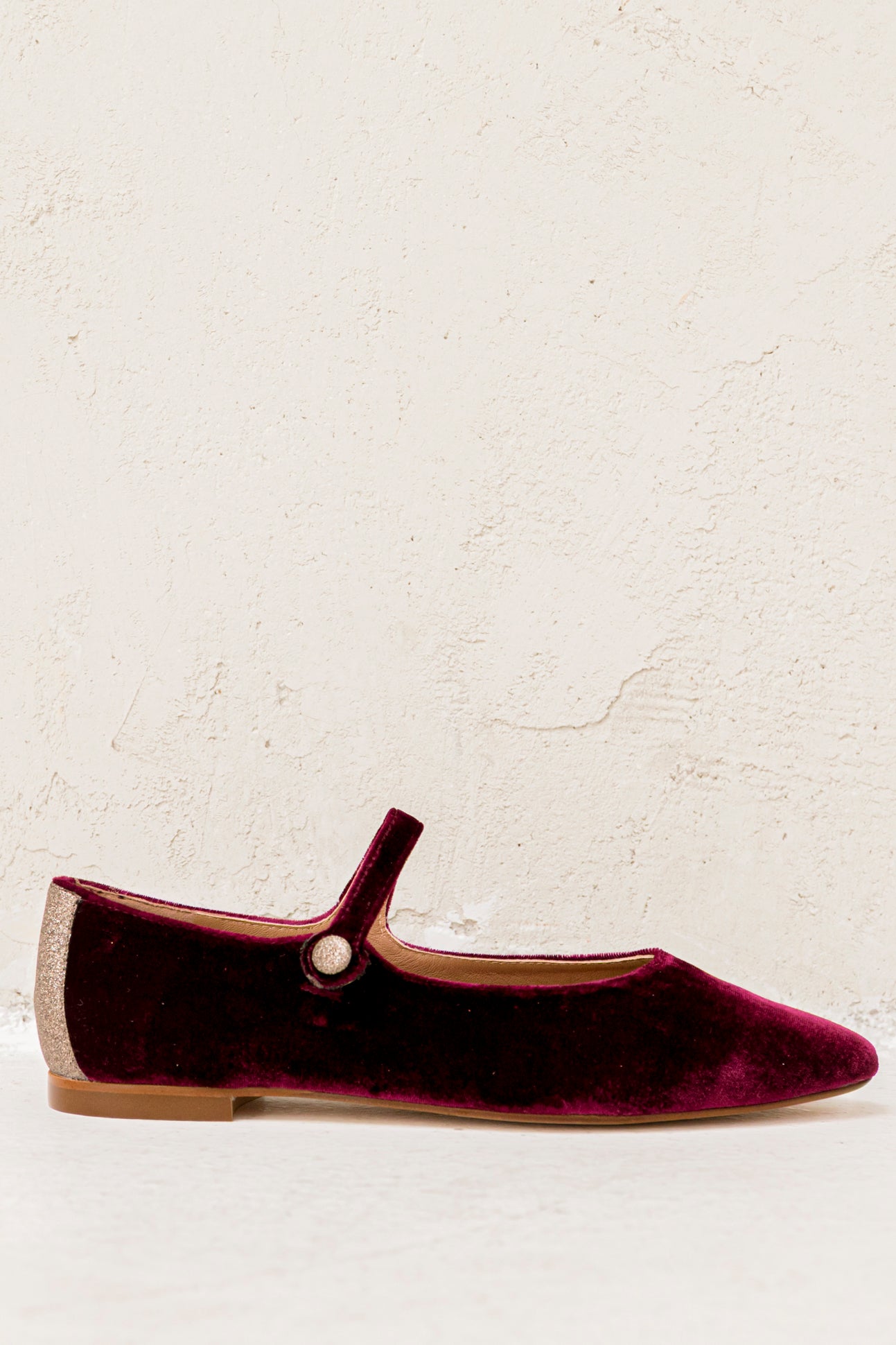 Dana Burgundy Velvet