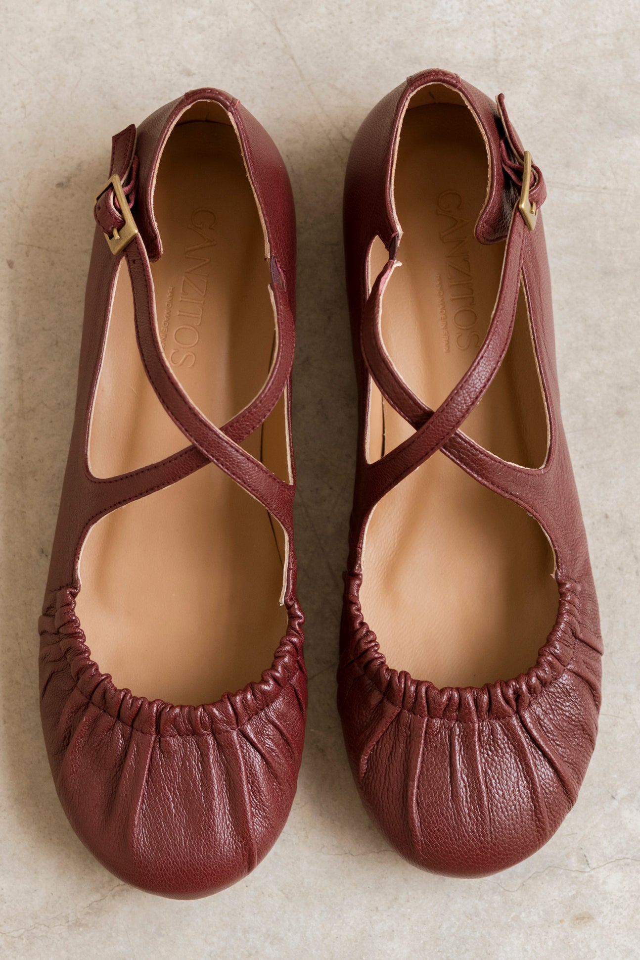 Tomasa Bordeaux Leather