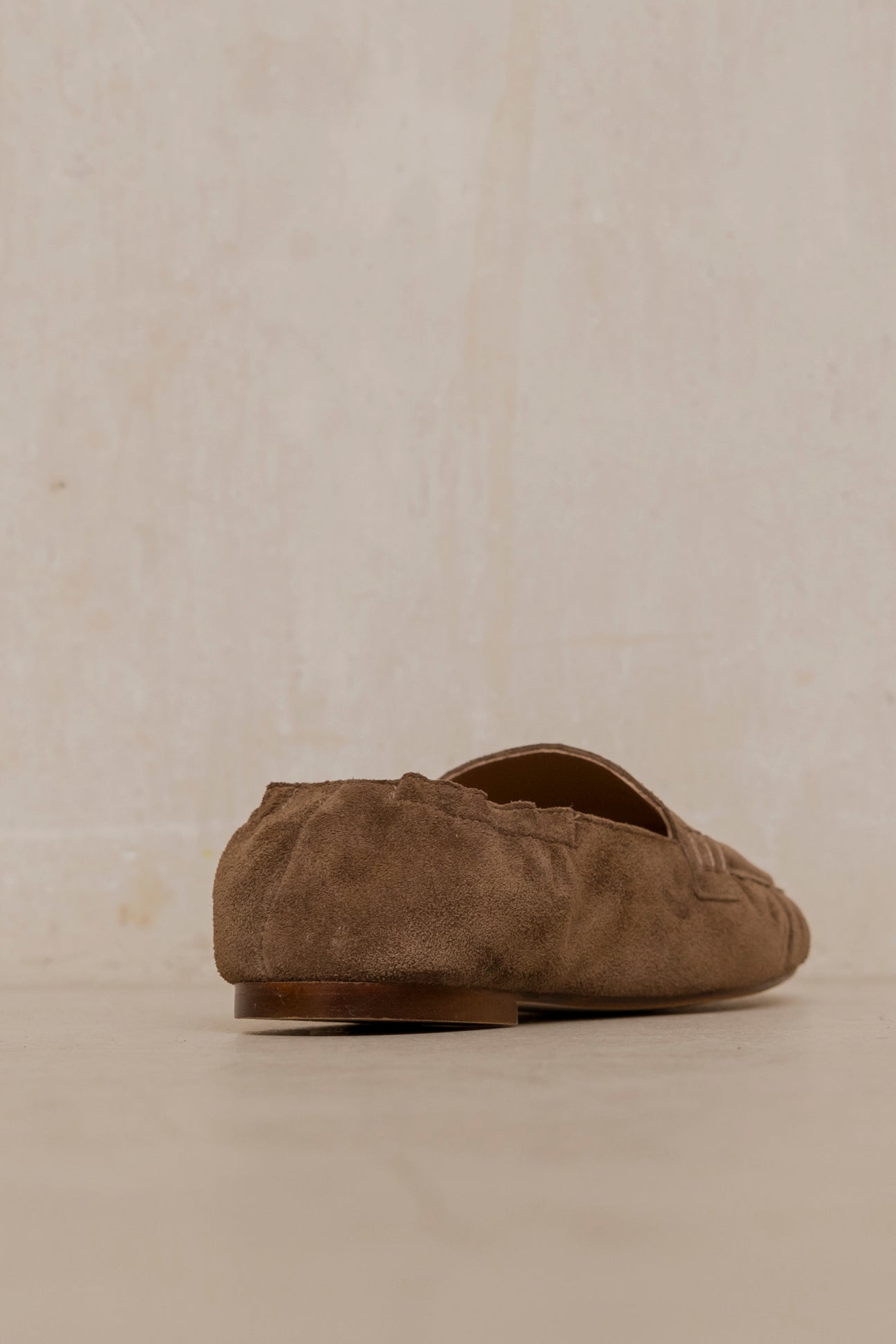 Desi Taupe Suede