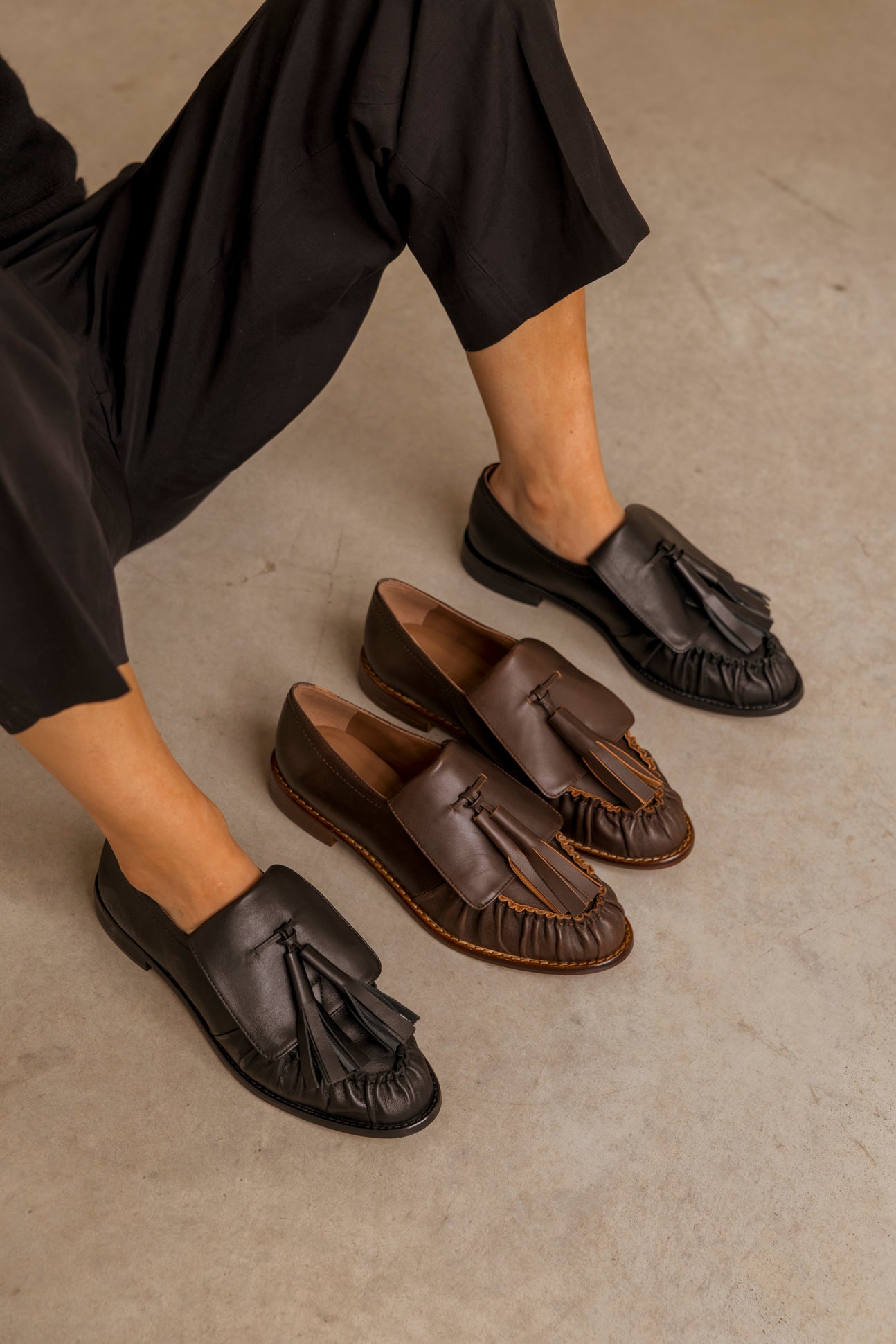 Black Leather Astri